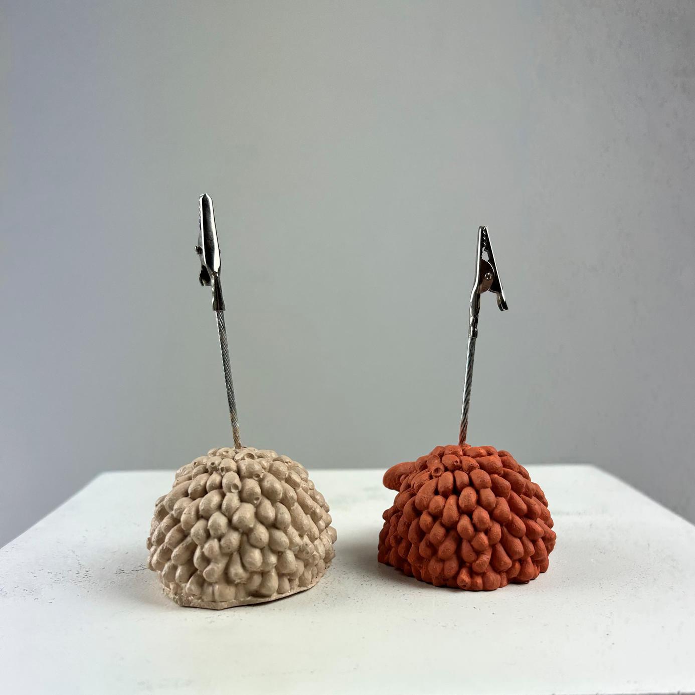 Kuzu Not Tutucu 2'li Set ( Krem - Terracota)