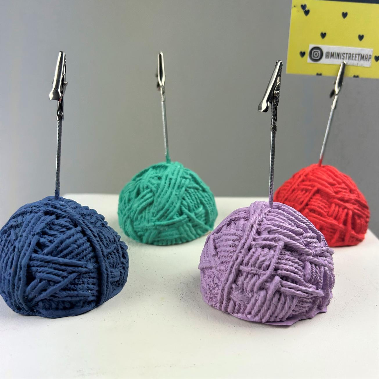 Top Yumak Not Tutucu 4'lü Set (mercan - buz yeşili - lila-gri mavi)