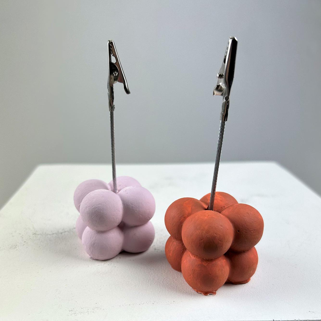 Bubble 2'li Not Tutucu Set (Pembe Buyu-Meşe)