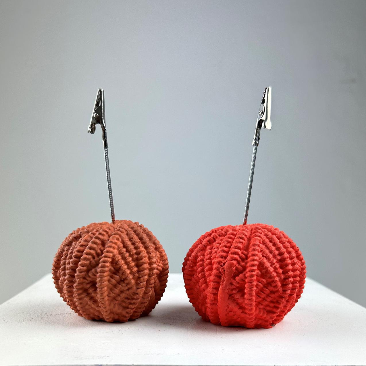 Yumak Not Tutucu 2'li Set ( terracota-mercan)