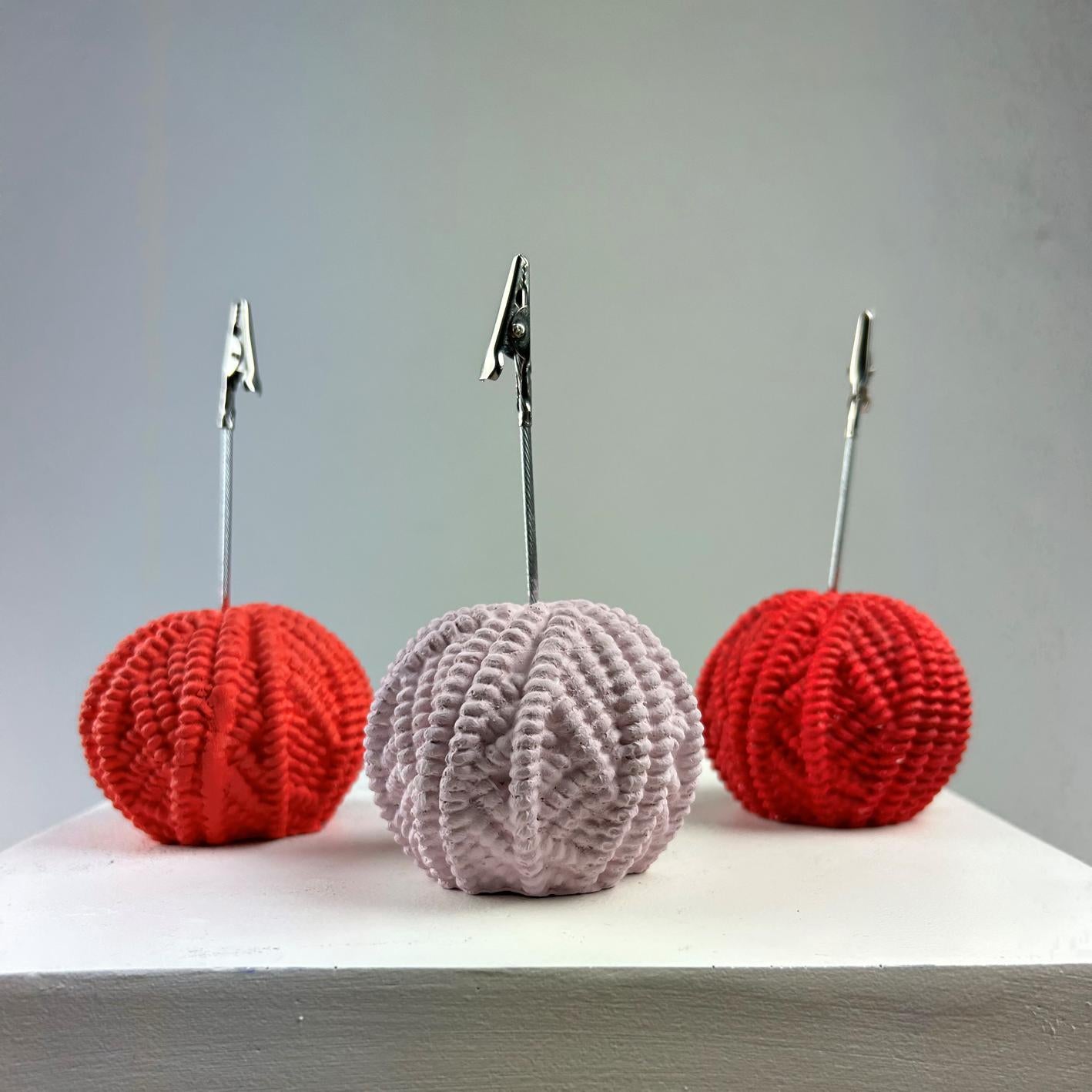 Yumak Not Tutucu 3'lü Set ( mercan kırmızı - pembe)