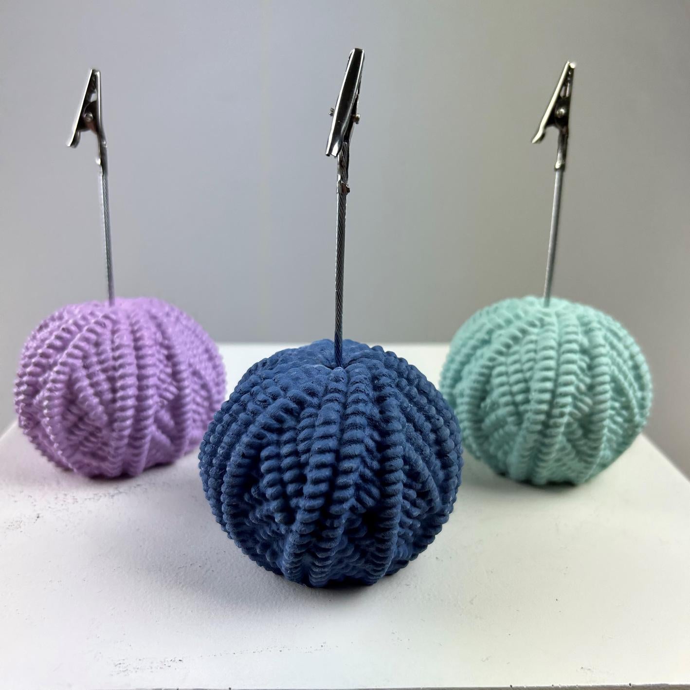 Yumak Not Tutucu 3'lü Set ( lila-gri mavi-nane)