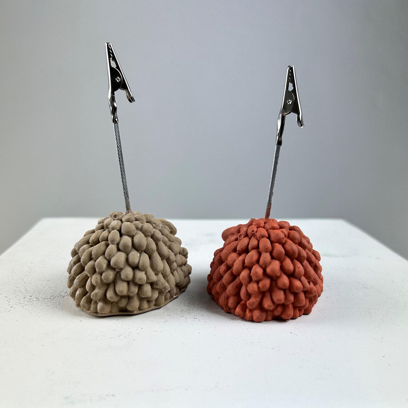 Kuzu 2'li Not Tutucu Set (Terracota - Kese Kağıdı )