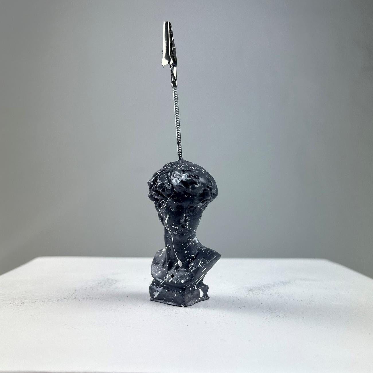David White Splash Heykel Not Tutucu