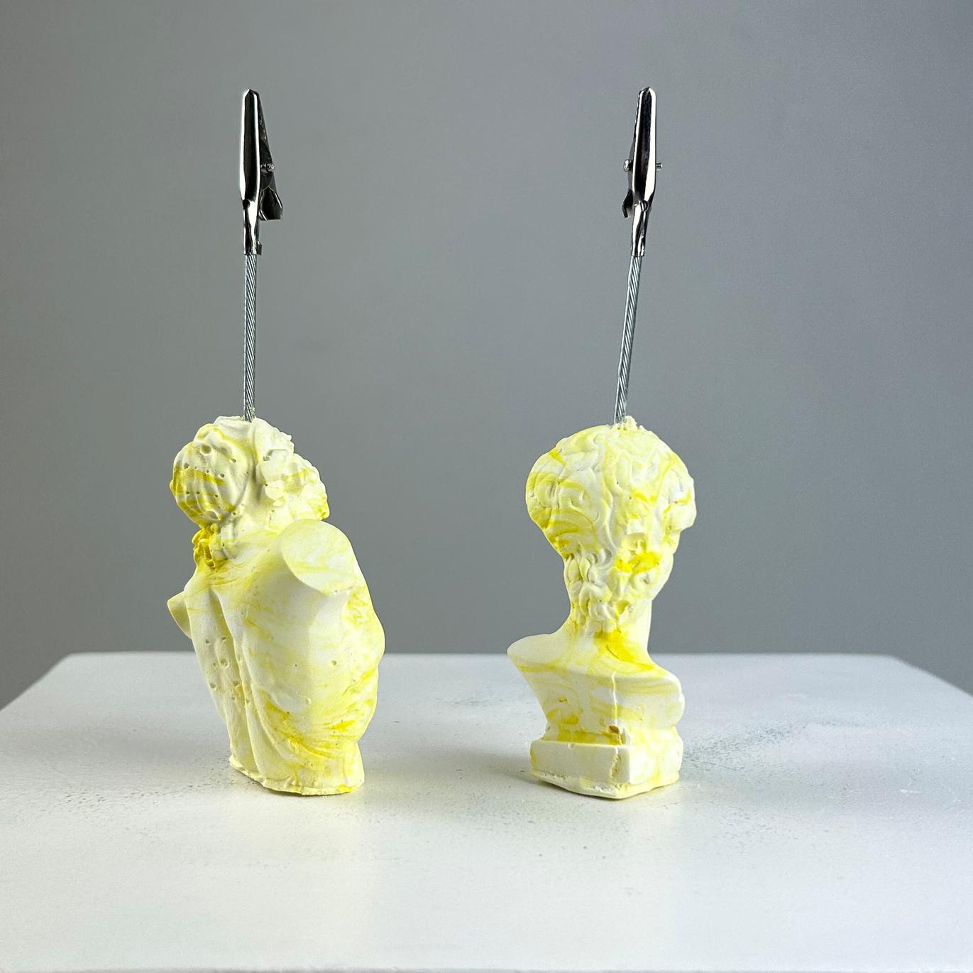 Laocoon David Yellowish 2'li Not Tutucu Set