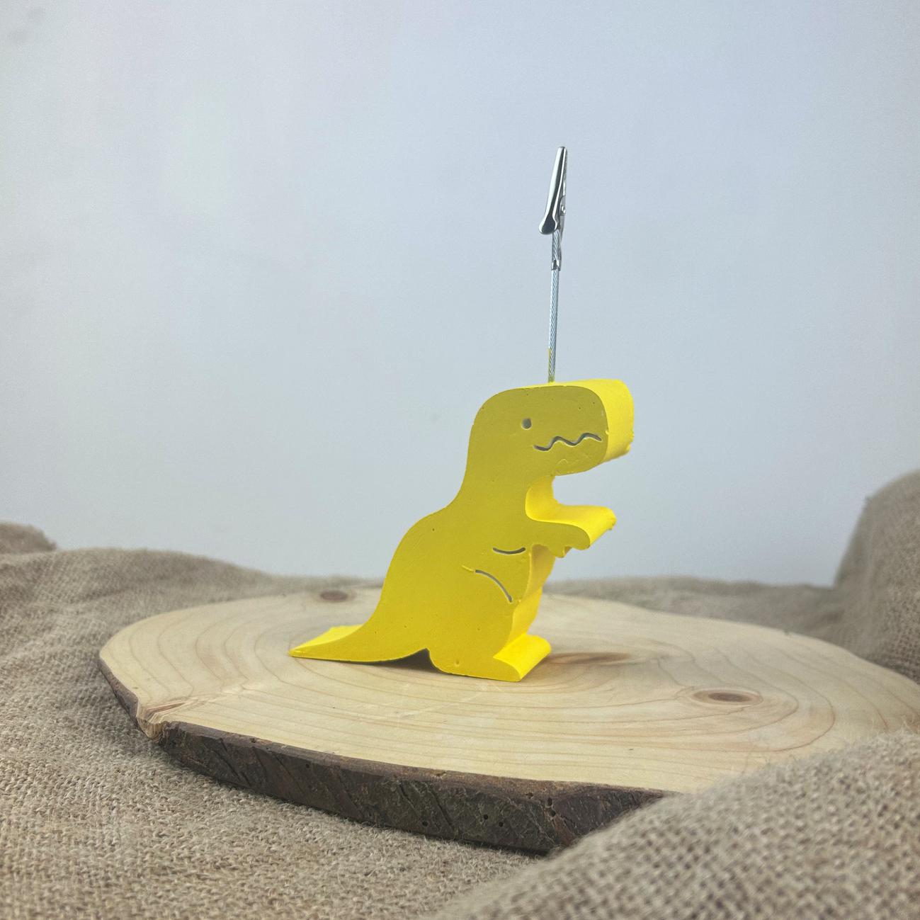 Sarı Tyrannosaurus Rex Dinazor Not Tutucu