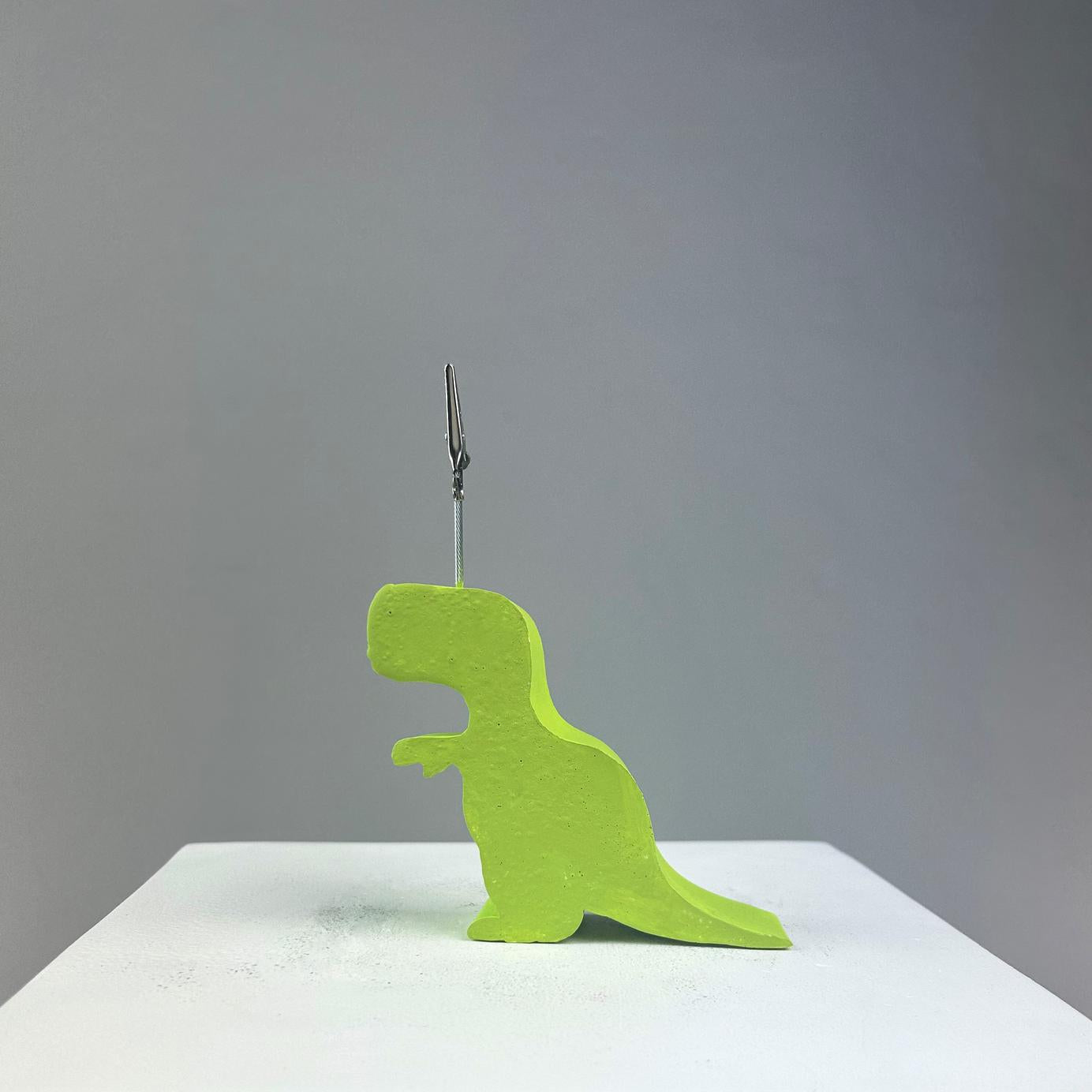 Yeşil Tyrannosaurus Rex Dinazor Not Tutucu
