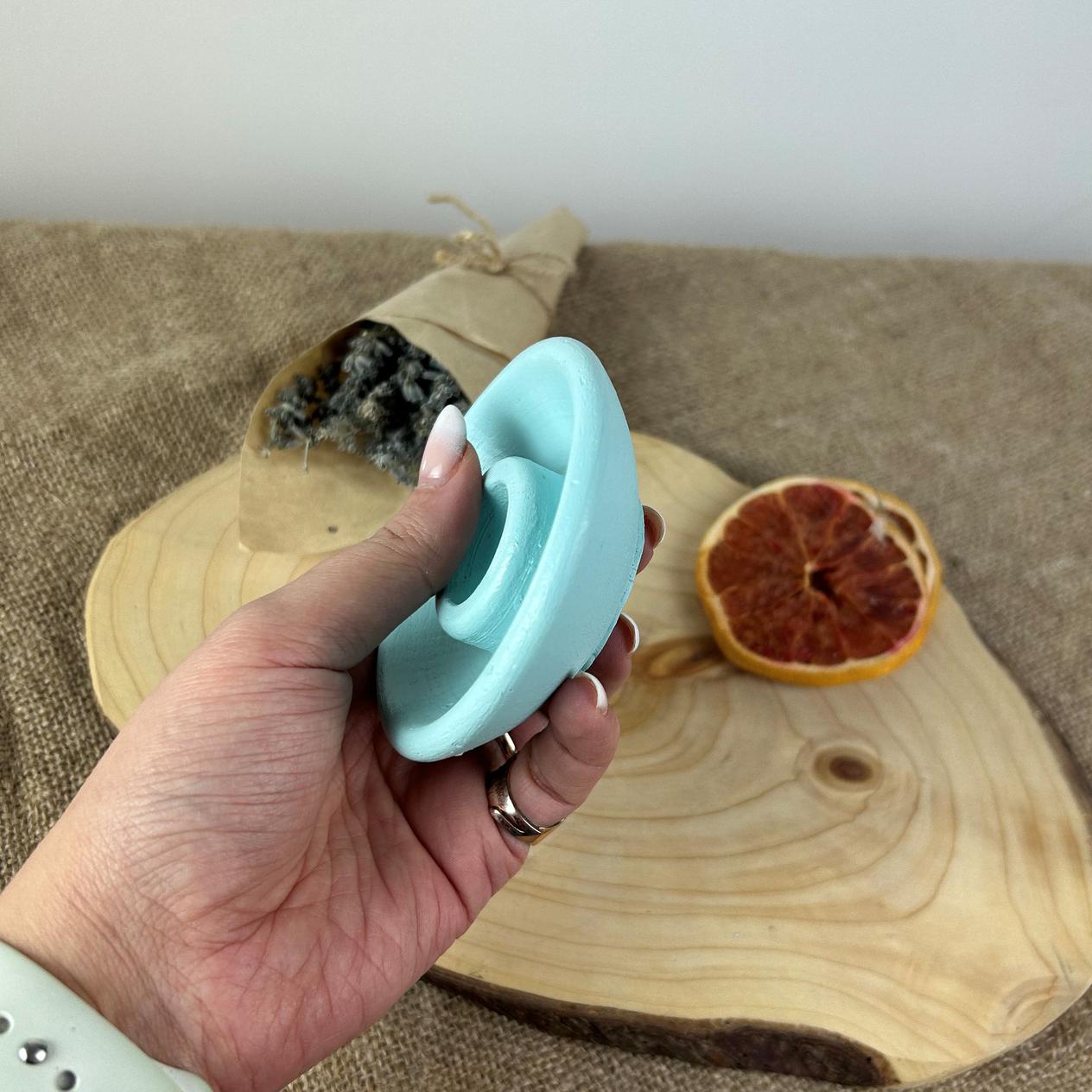 Nane Beton Palo Santo Tütsülük, Ağaç ve Çubuk Tütsü İçin Tütsü Tabağı