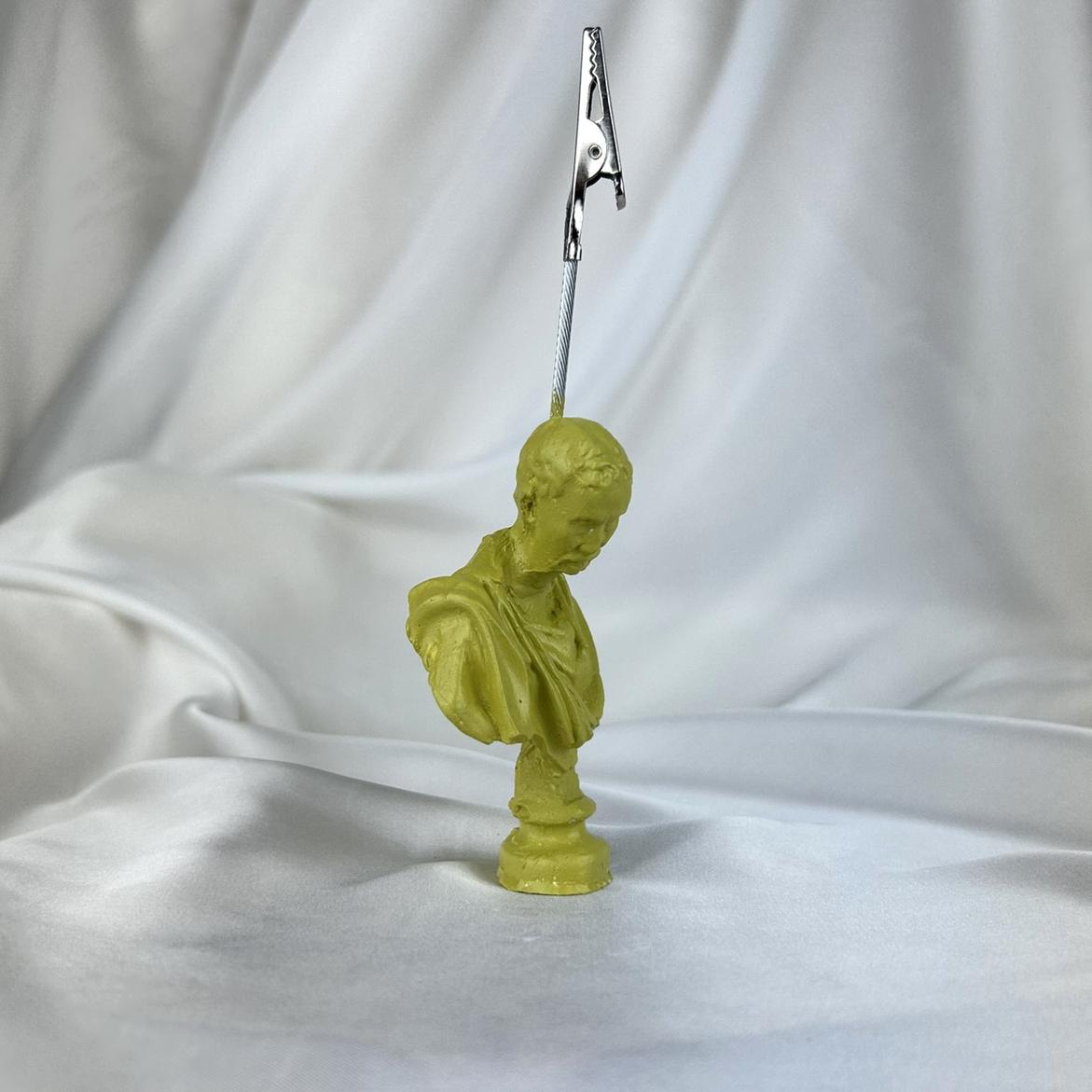 Küf Yeşili Michelangelo Heykel Not Tutucu