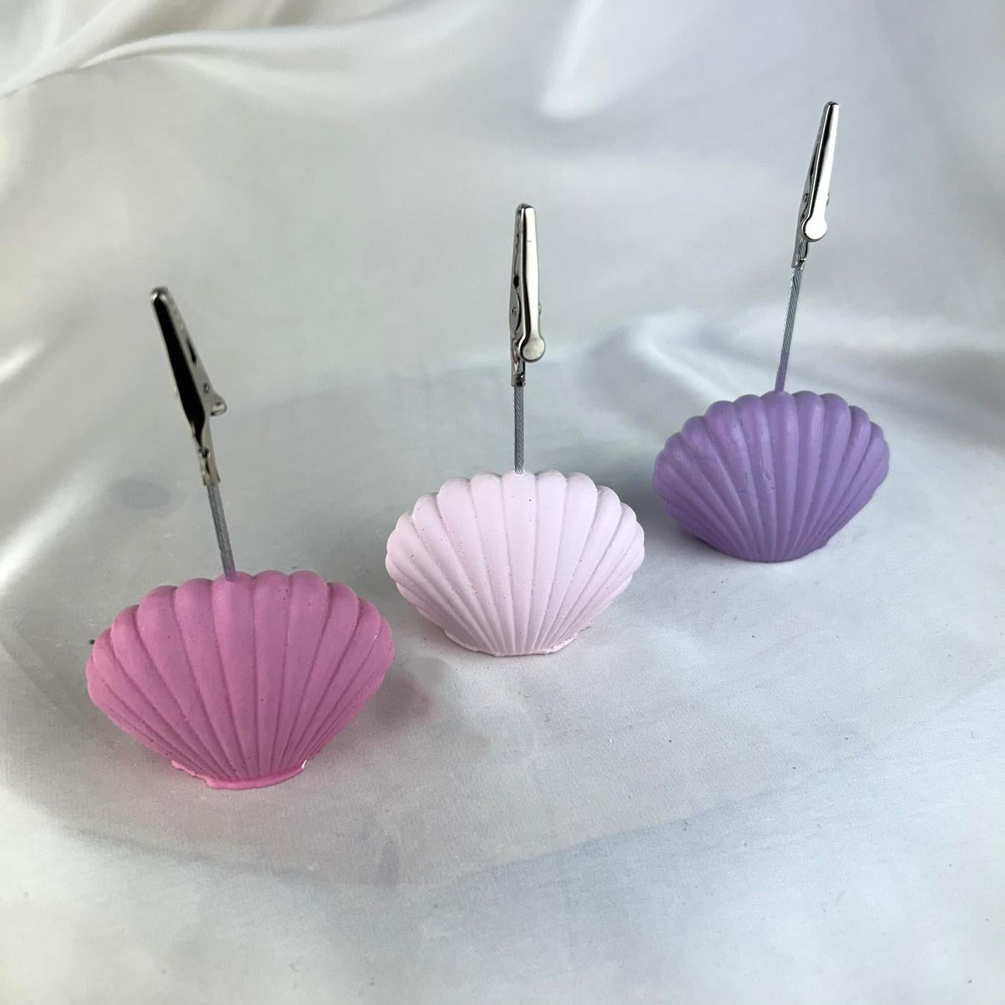 Pembe Tonları İstiridye 3'lü Not Tutucu Set