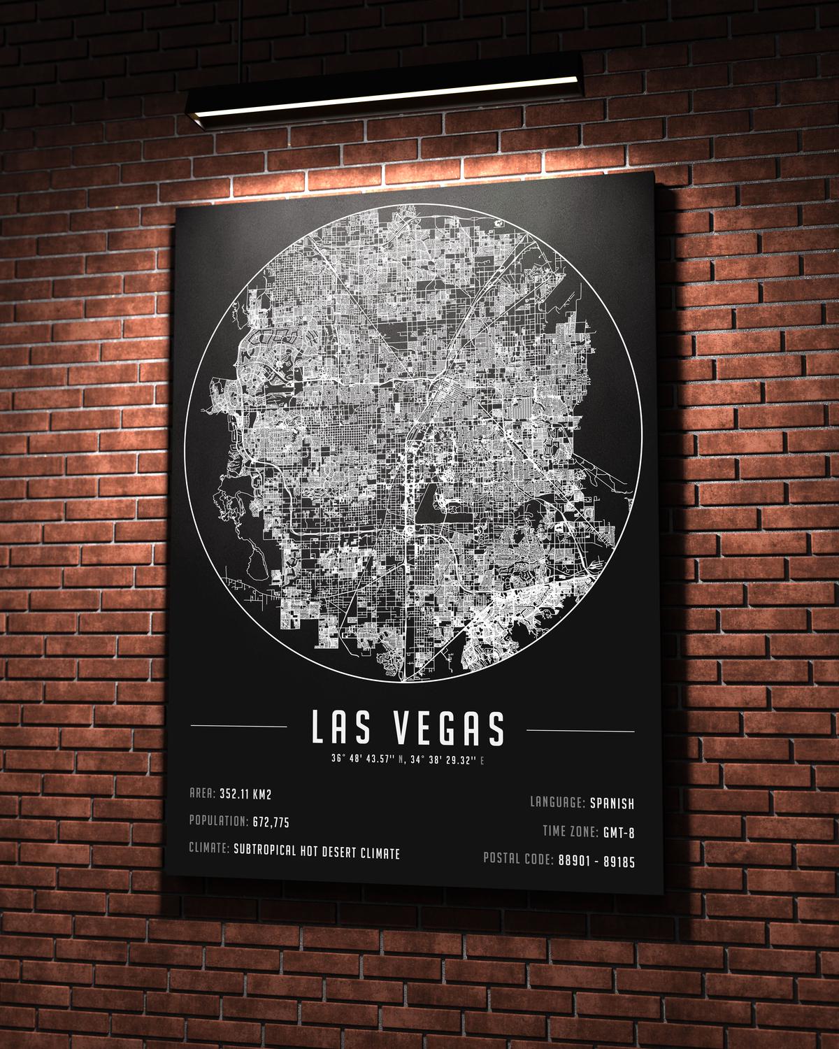 Las Vegas temalı kanvas tablo, 50x70 cm, siyah beyaz, ahşap çerçeveli, modern minimalist duvar dekorasyonu için ideal tasarım