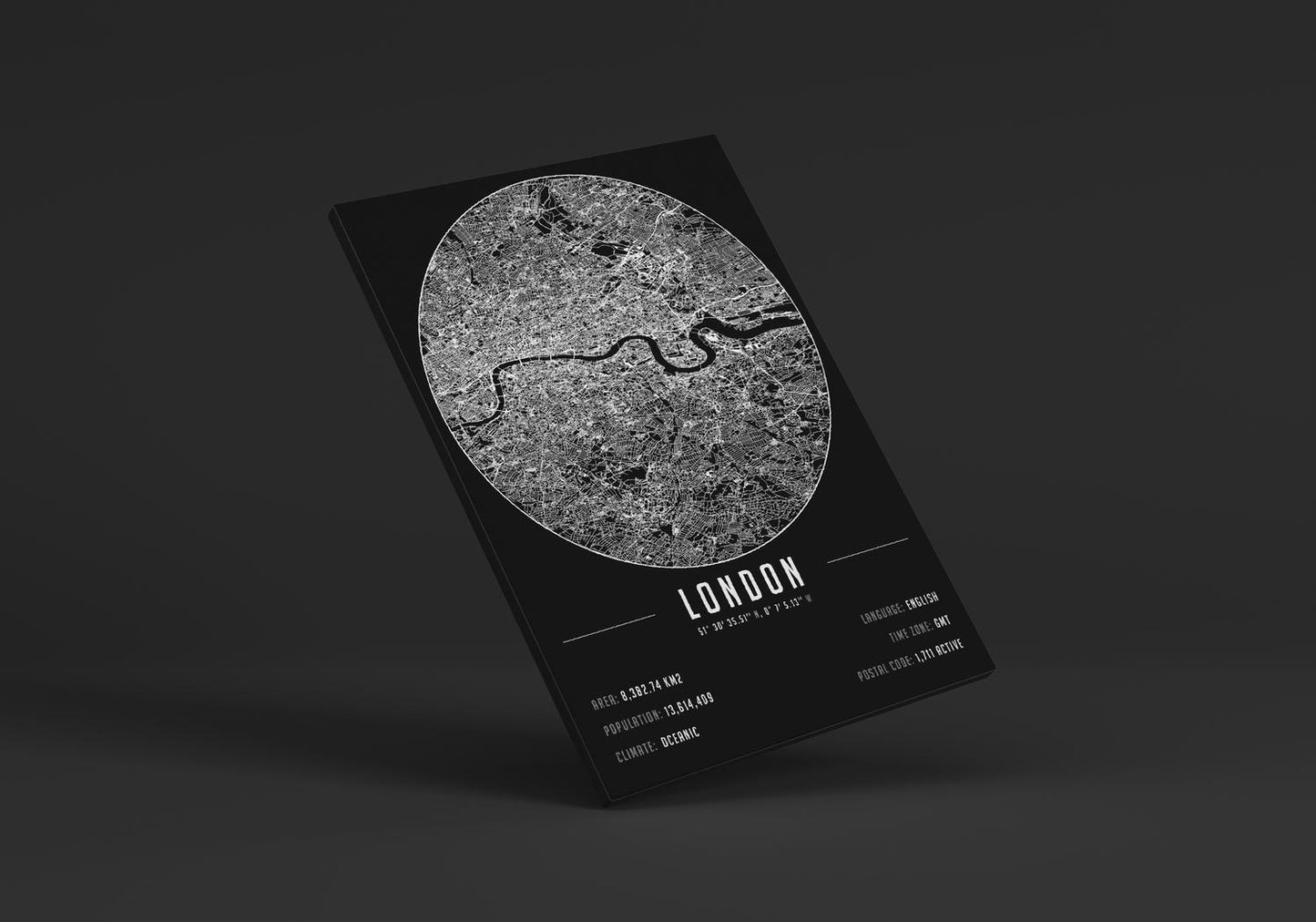 London temalı kanvas tablo, 50x70 cm, siyah beyaz, ahşap çerçeveli, modern minimalist duvar dekorasyonu için ideal tasarım