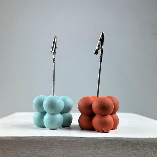 Bubble 2'li Not Tutucu Set (Nane-Terracota)