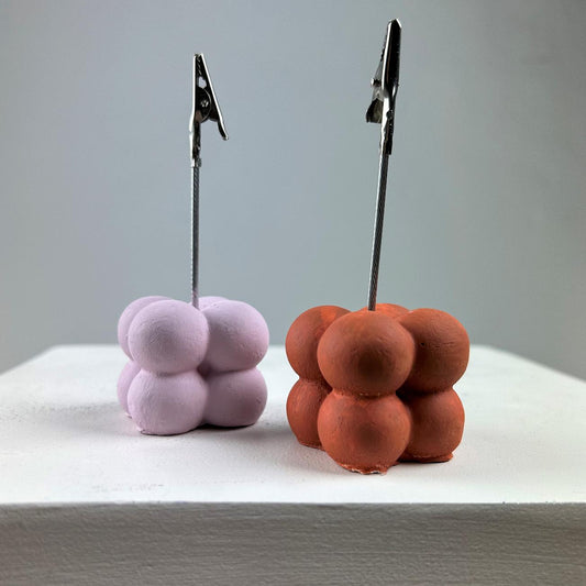 Bubble 2'li Not Tutucu Set (Pembe Buyu-Meşe)