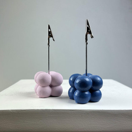 Bubble 2'li Not Tutucu Set (Pembe Buyu-Gri Mavi)