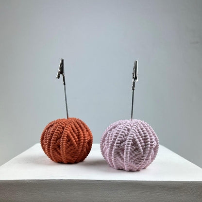 Yumak Not Tutucu 2'li Set ( terracota-pembe)