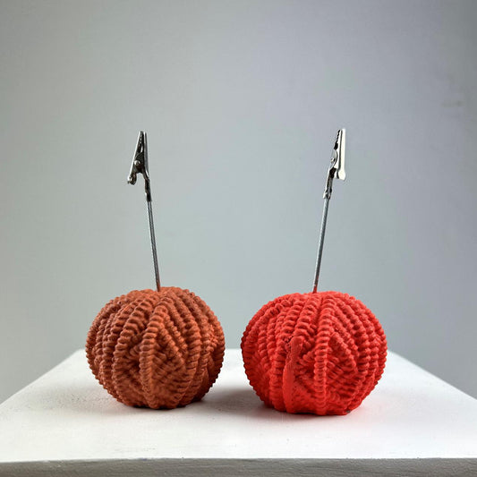 Yumak Not Tutucu 2'li Set ( terracota-mercan)