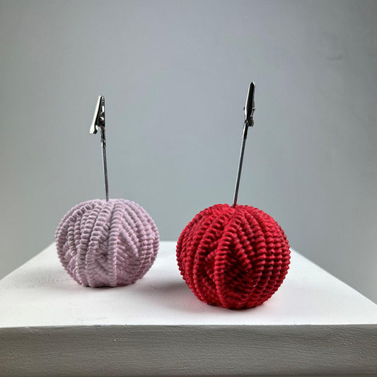 Yumak Not Tutucu 2'li Set ( pembe-kırmızı)