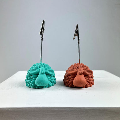 Kuzu 2'li Not Tutucu Set (Buz Yeşili - terracota )