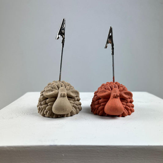 Kuzu 2'li Not Tutucu Set (Terracota - Kese Kağıdı )