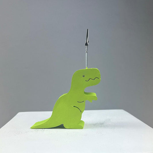 Yeşil Tyrannosaurus Rex  Dinazor Not Tutucu